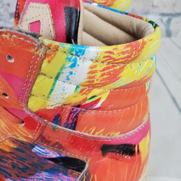 Leather Hi Top Sneakers Sparacino Cambie Hi The  Long Winter Size 6USM/7.5USW - Picture 8 of 16